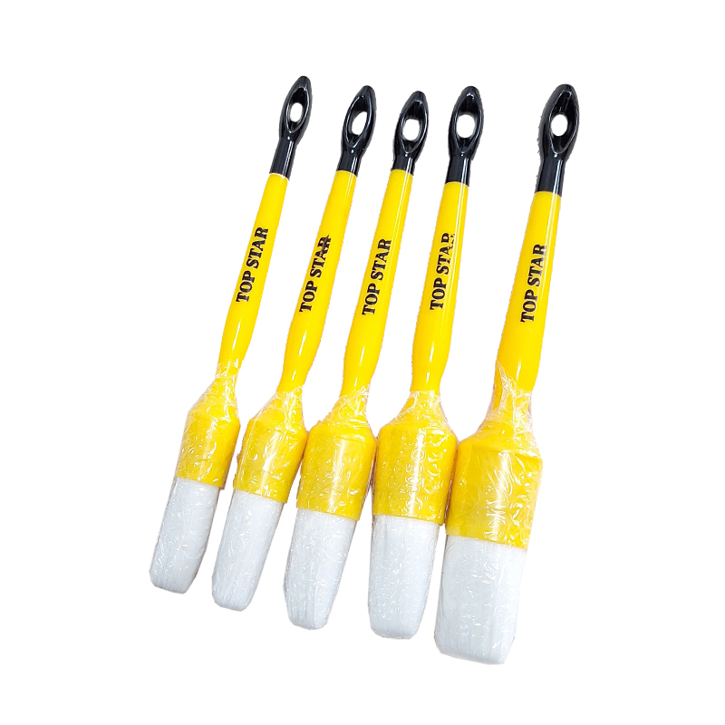 قلم موی صفرشویی پنج تایی سفید TOP STAR