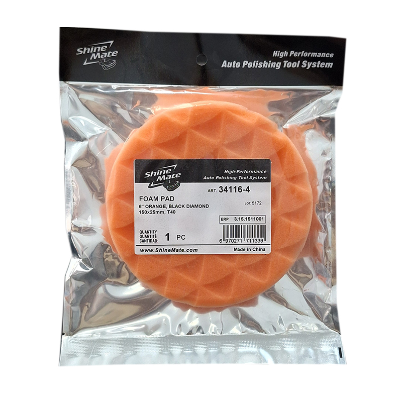 پد اوربیتال نرم نارنجی دیاموند 150mm