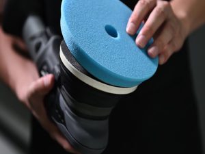 پد اوربیتال متوسط شاین میت 180mm آبی دیاموند