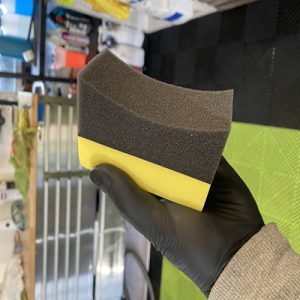 پد واکس لاستیک منحنی